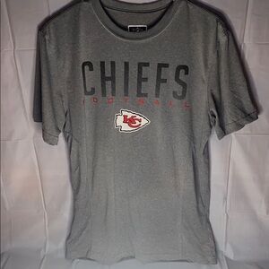 NFL Kansas City Chiefs Gray Short Sleeve Tee